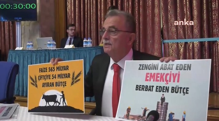 Bütçe görüşmelerinde konuşan CHP'li Girgin: 2023 bütçesi zenginin bütçesidir