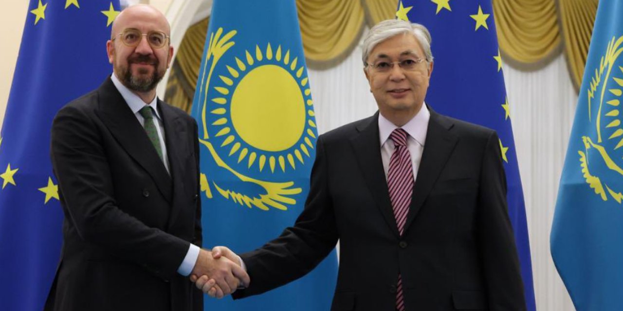 AB Konsey Başkanı, Kazakistan Cumhurbaşkanı ile görüştü