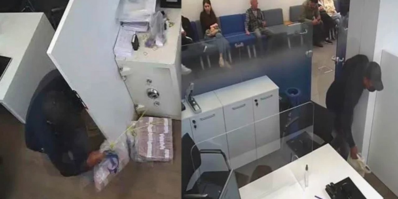 Bankayı soyan hırsızlar yurtdışına kaçarken yakalandı