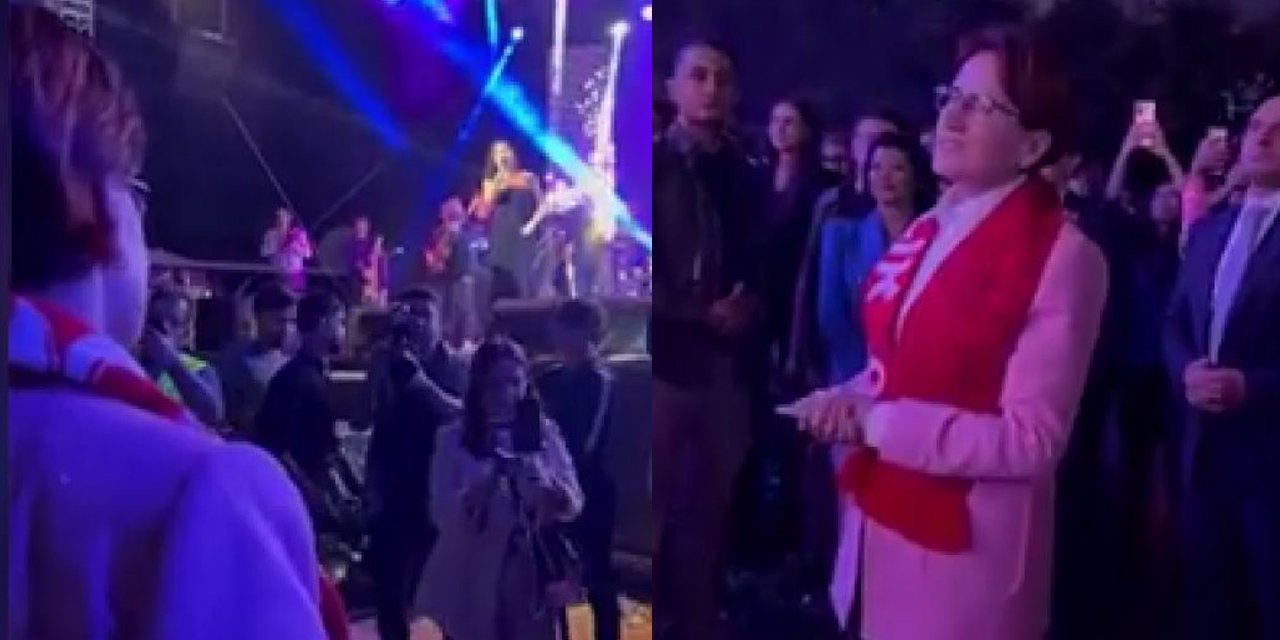 Akşener, Melek Mosso'ya eşlik etti