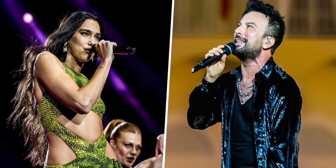 Dua Lipa, Tarkan şarkısı söyledi