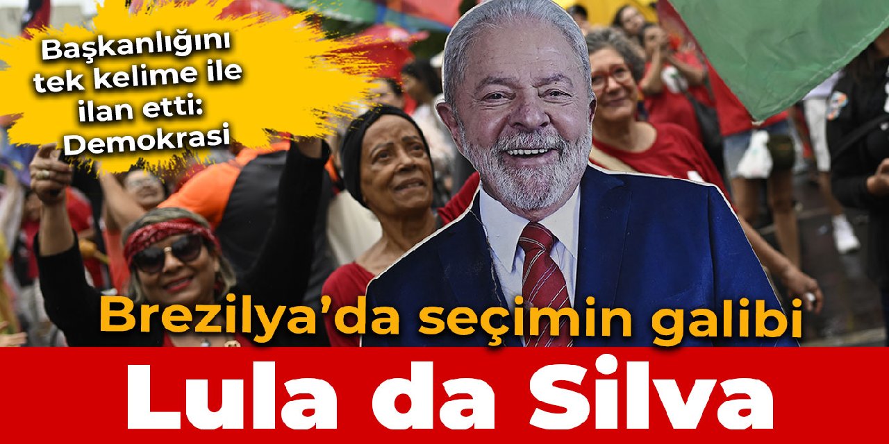 Brezilya'da seçimin galibi İşçi Partisi lideri Lula da Silva