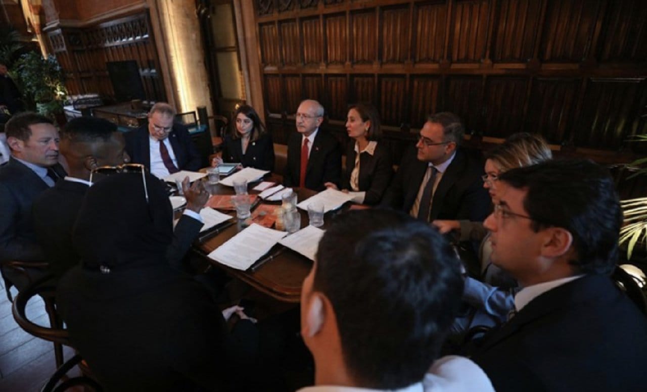 Kılıçdaroğlu, Londra'da temaslarına başladı