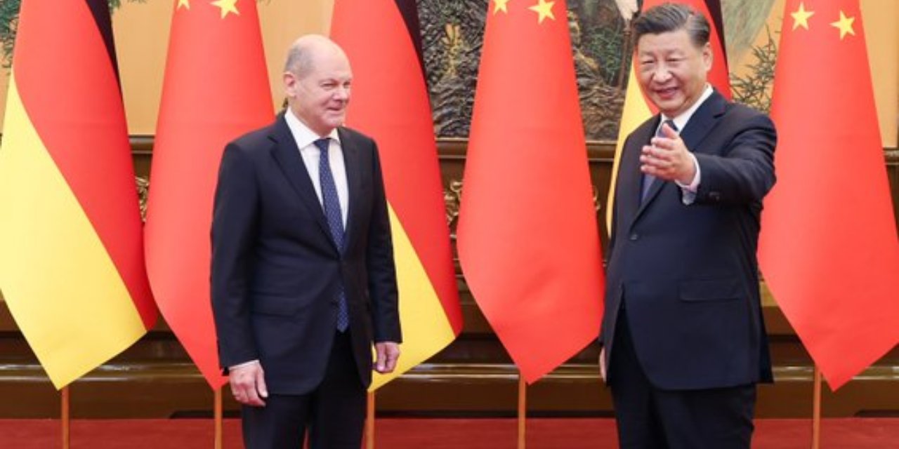 Salgın sonrası bir G7 liderinden ilk ziyaret: Scholz, Çin'e gitti