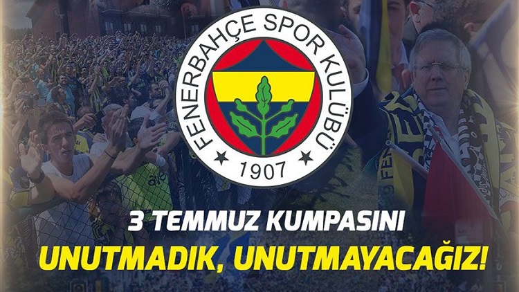 Fenerbahçe’den 3 Temmuz paylaşımı