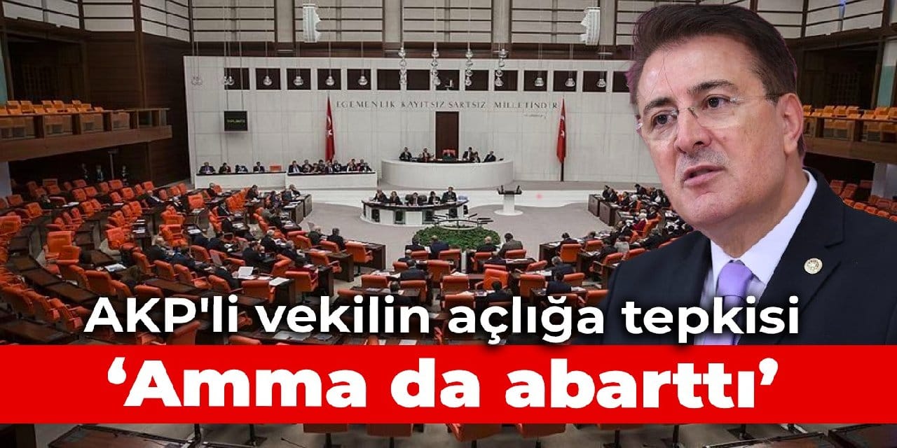AKP'li vekilin açlığa tepkisi: Amma da abarttı