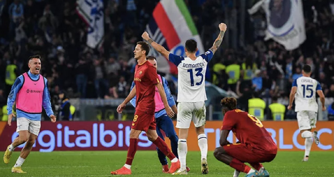 Roma derbisini Lazio kazandı! Tek gol yetti
