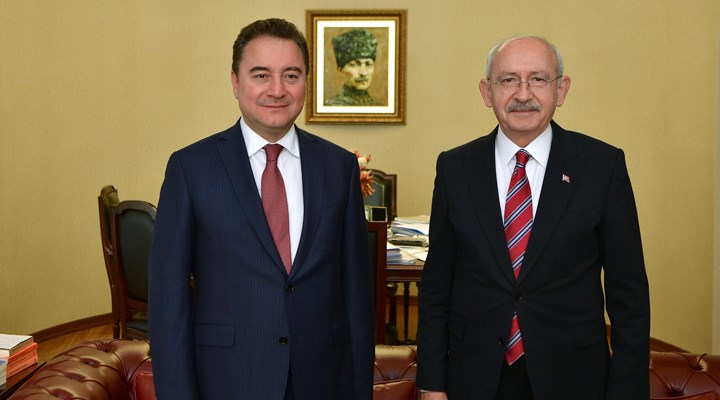 Babacan, Kılıçdaroğlu ile bir araya geldi