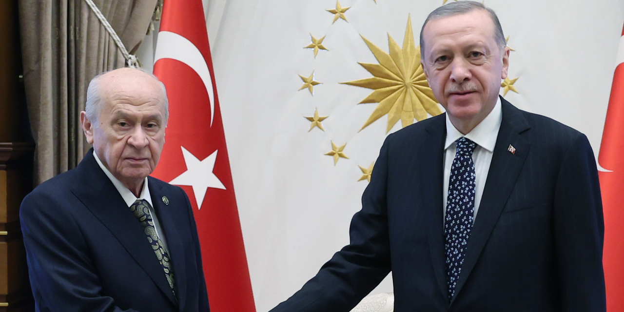 Erdoğan ile Bahçeli görüştü
