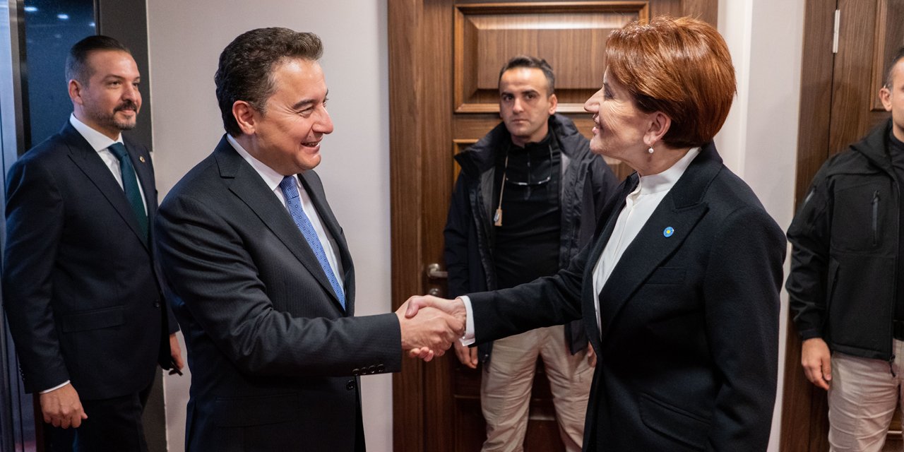 Babacan, Akşener'i ziyaret etti