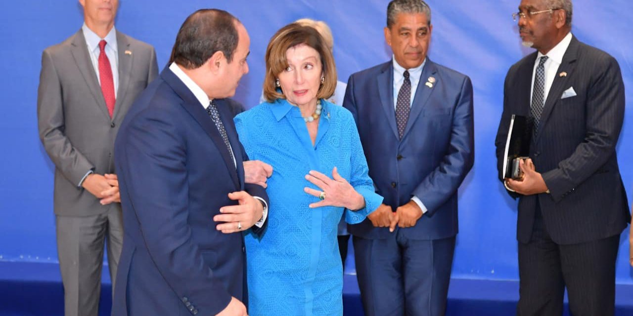 Pelosi COP27 için Mısır'da: Sisi ile görüştü