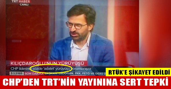 Adalet Yürüyüşü için TRT yayınında kullanılan 'Sözde' ifadesi RTÜK’e taşındı