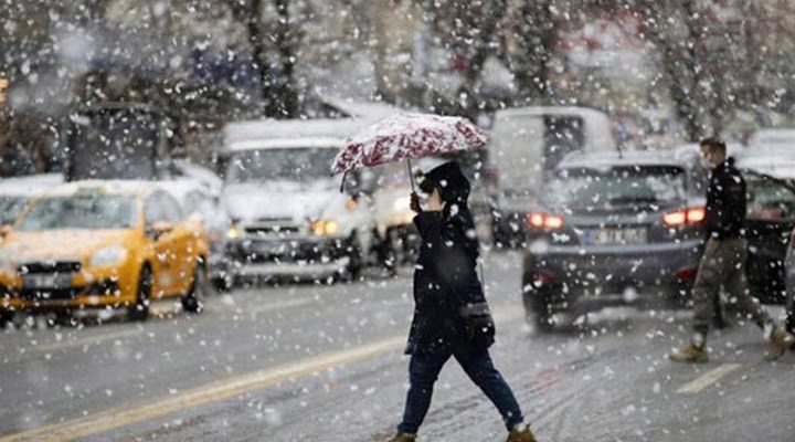 Meteoroloji'den 22 il için kar uyarısı