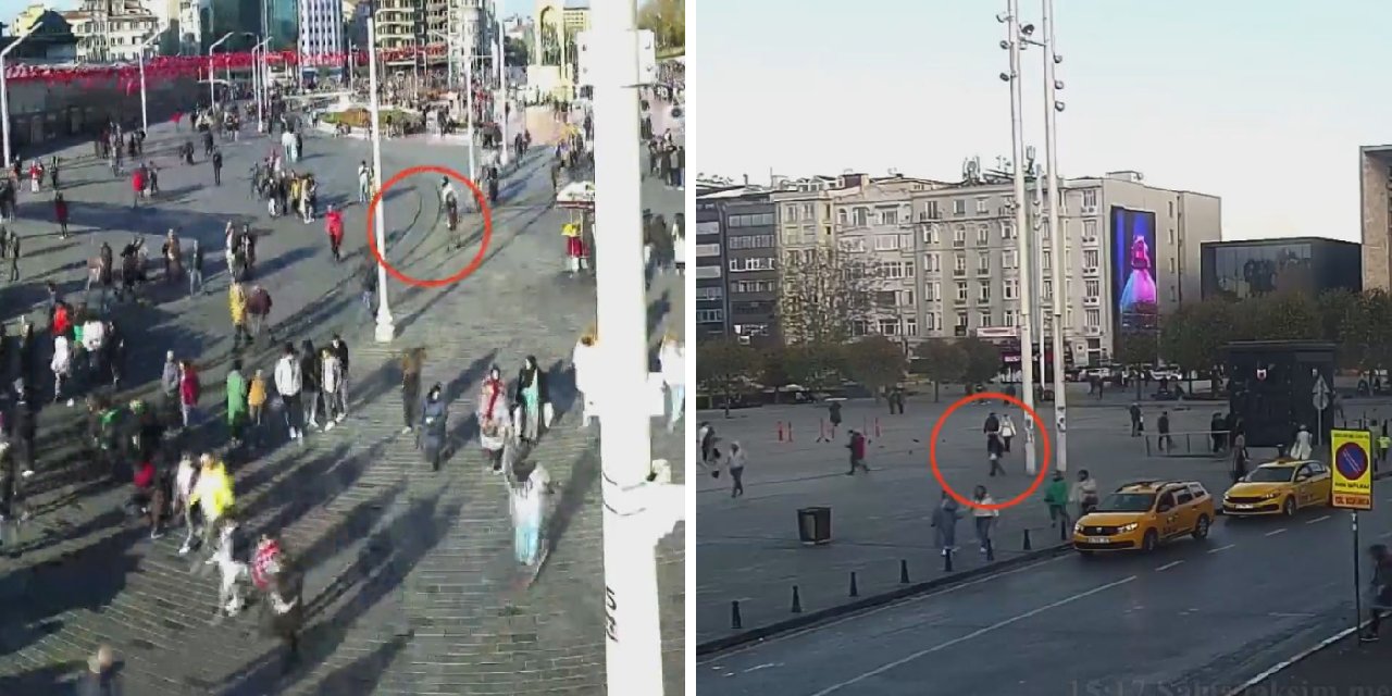 Taksim bombacısının yeni görüntüleri: Aramızda böyle dolaşmış
