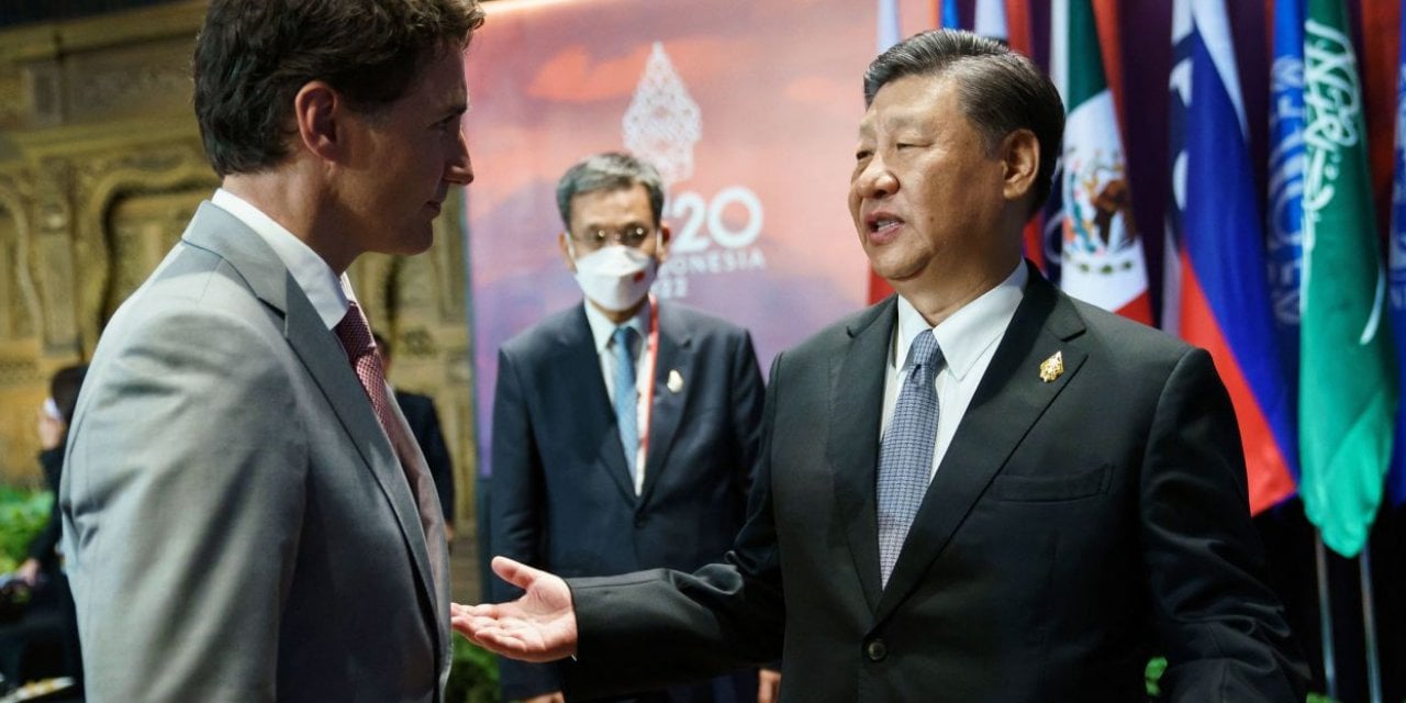 Çin Dışişleri'nden Trudeau'ya 'azar' mesajı