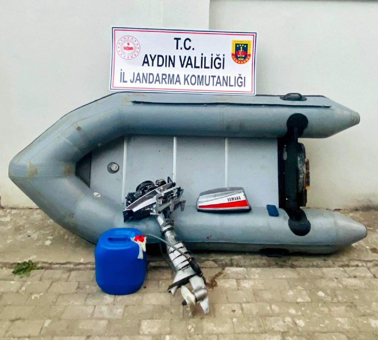 5 göçmen ve 1 organizatör, Sisam Adası'na kaçmak isterken yakalandı