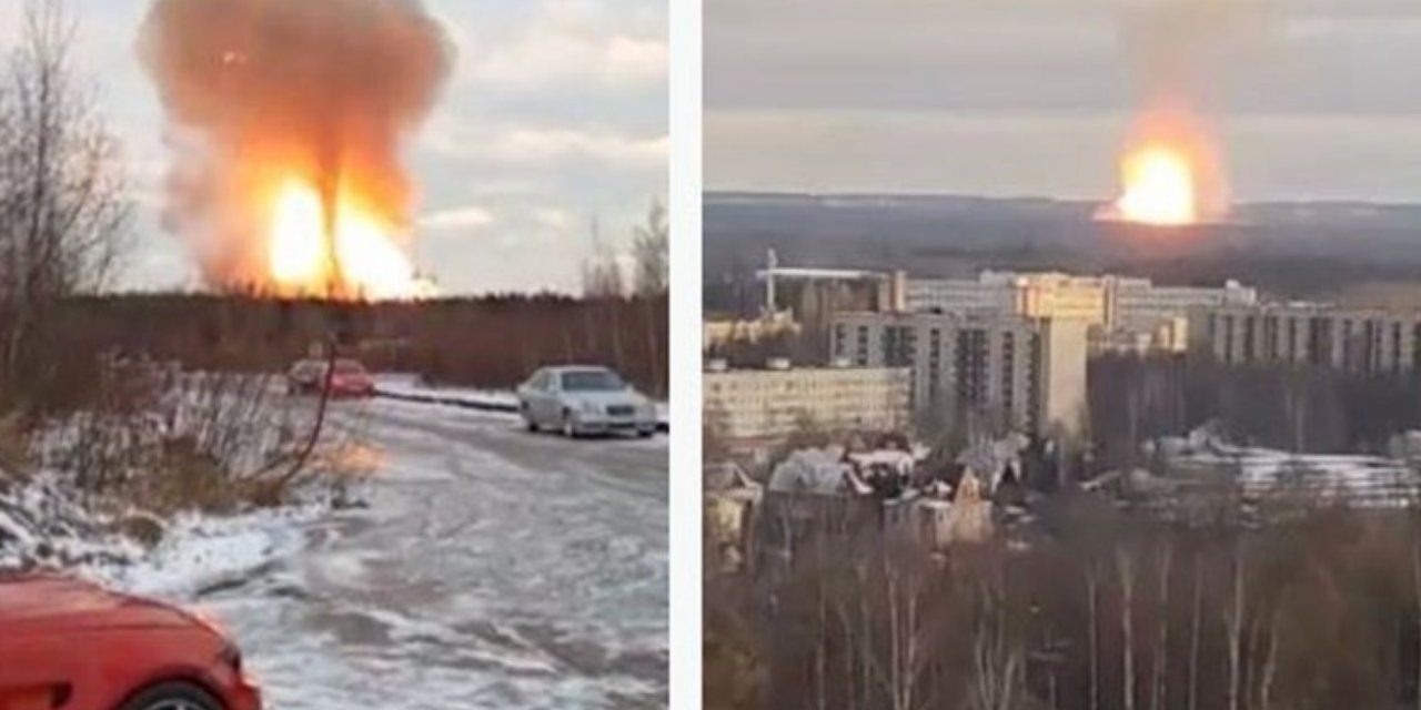 Rusya'da art arda patlamalar
