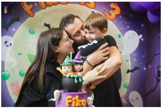 Hazal Kaya ve Ali Atay'ın mutlu aile tablosu