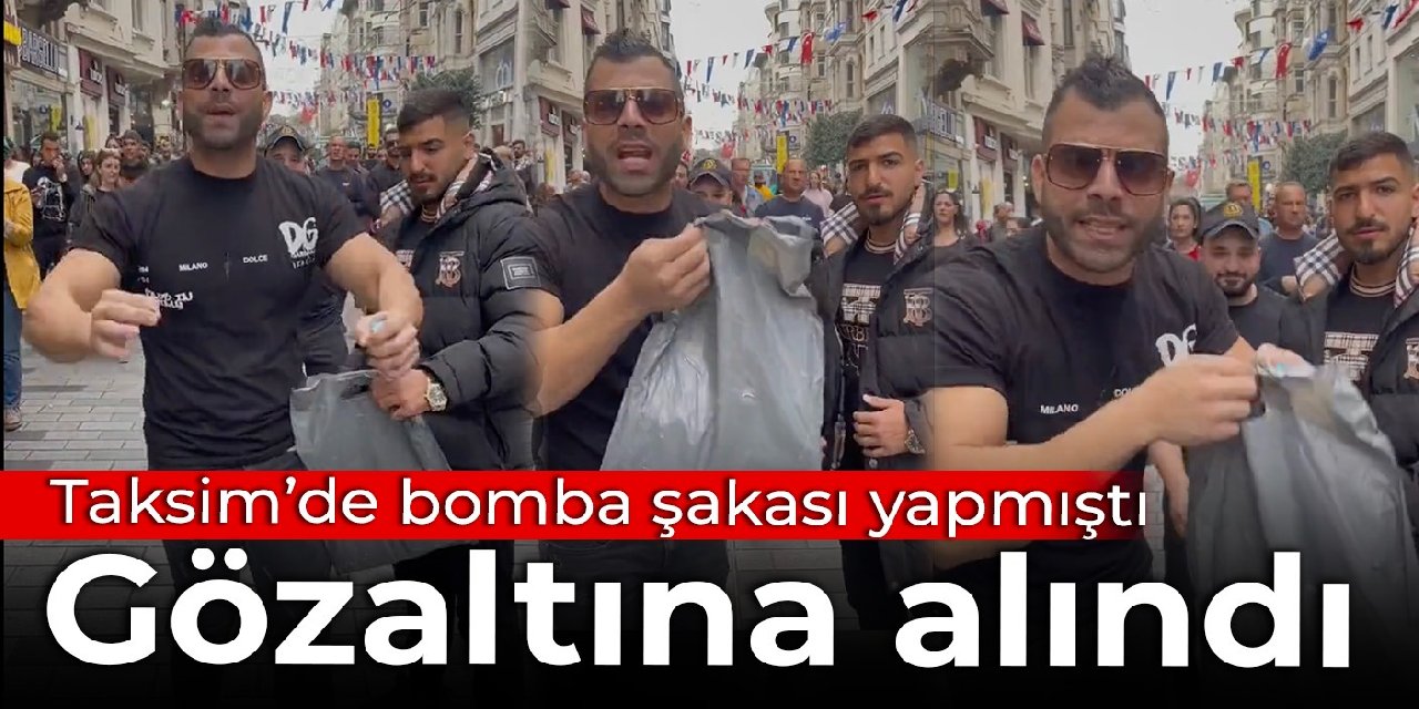 İstiklal'de bomba şakası yapan yabancı gözaltına alındı