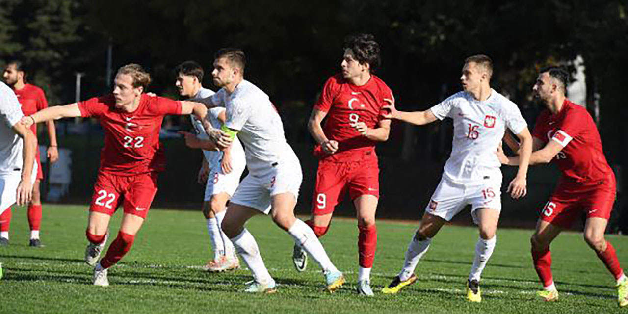 Ümit Milli Futbol Takımı, Polonya'ya 3-2 yenildi