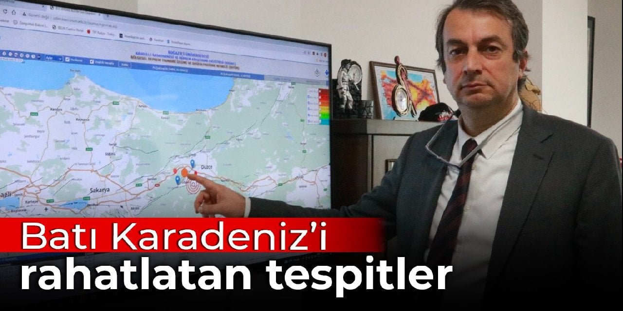 Prof. Kutoğlu'ndan Batı Karadeniz'i rahatlatan tespitler