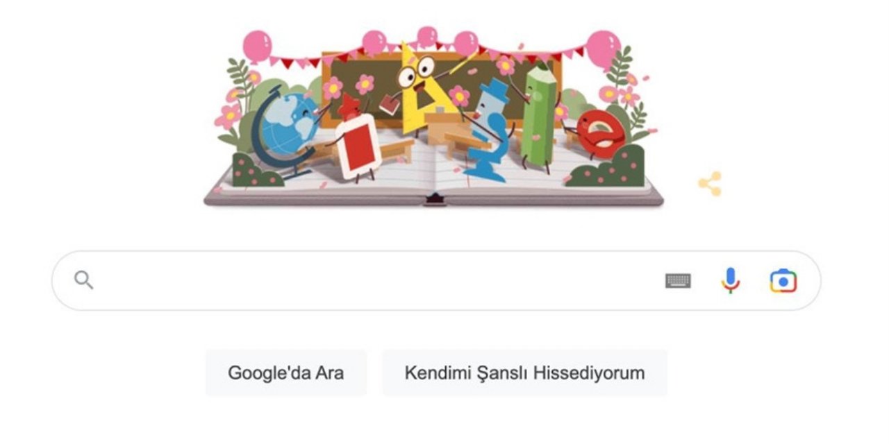 Google'dan Öğretmenler Günü doodle'ı