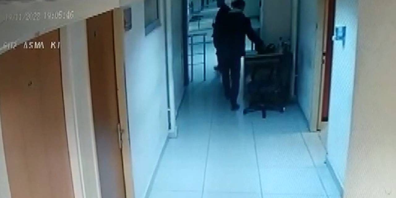 Hırsızlıktan serbest kaldıkları adliyede polisin çantasını çaldılar