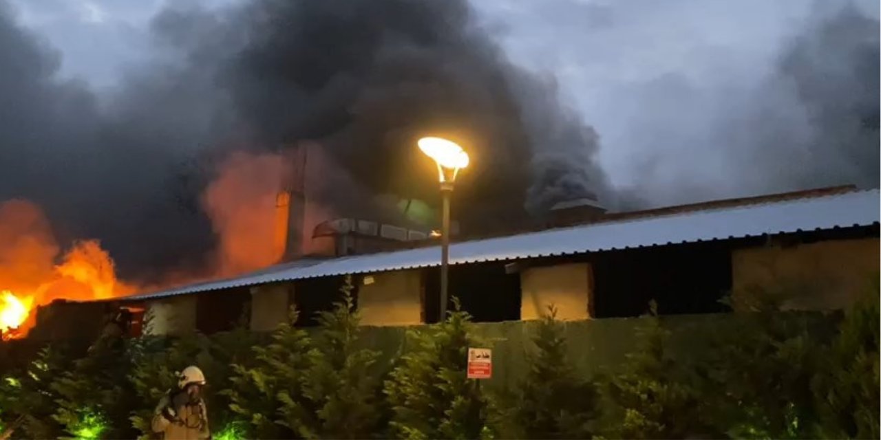 Esenyurt'taki fabrikada yangın