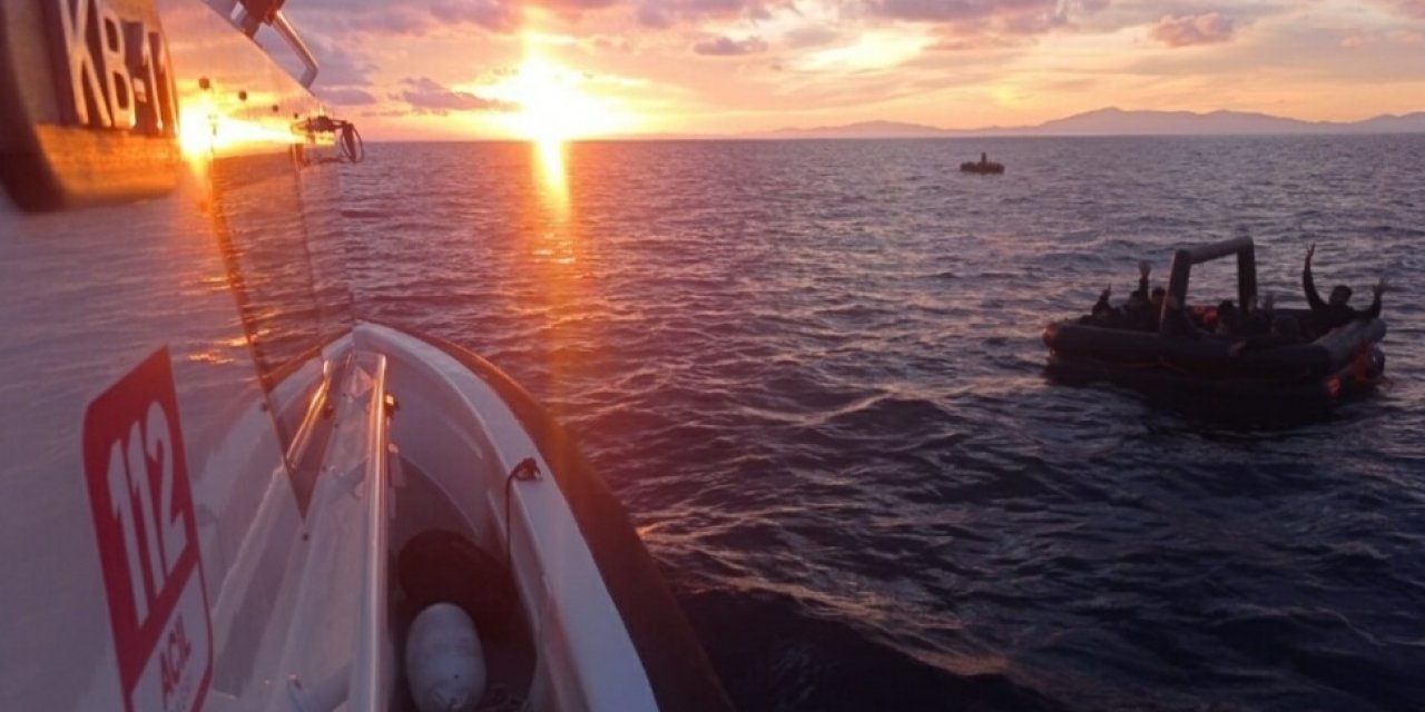 Muğla açıklarında 27 göçmen kurtarıldı