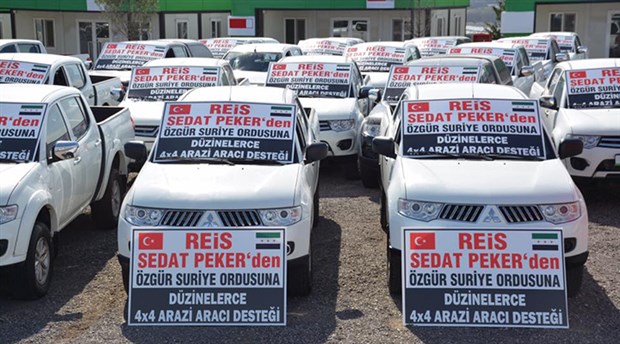 Sedat Peker'den ÖSO'ya düzine düzine yardım!