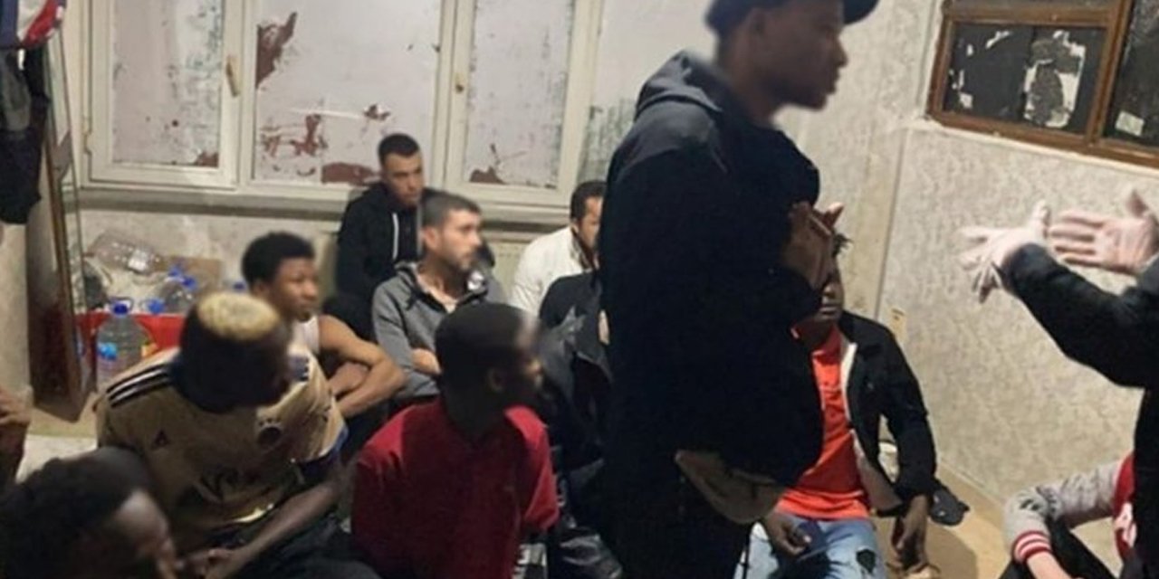 Evlerini kaçak göçmenlere kiralayan 11 kişi gözaltında