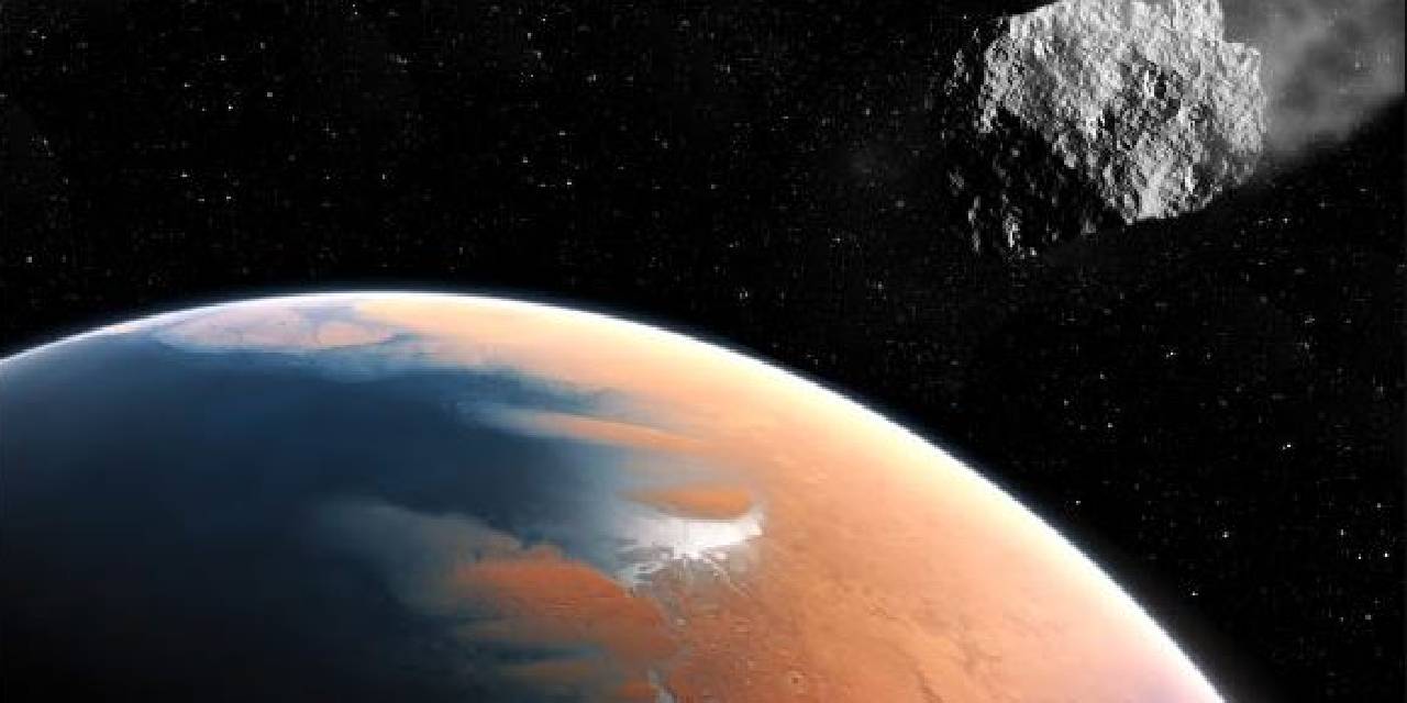 Mars'ta 250 metrelik dev dalgalar
