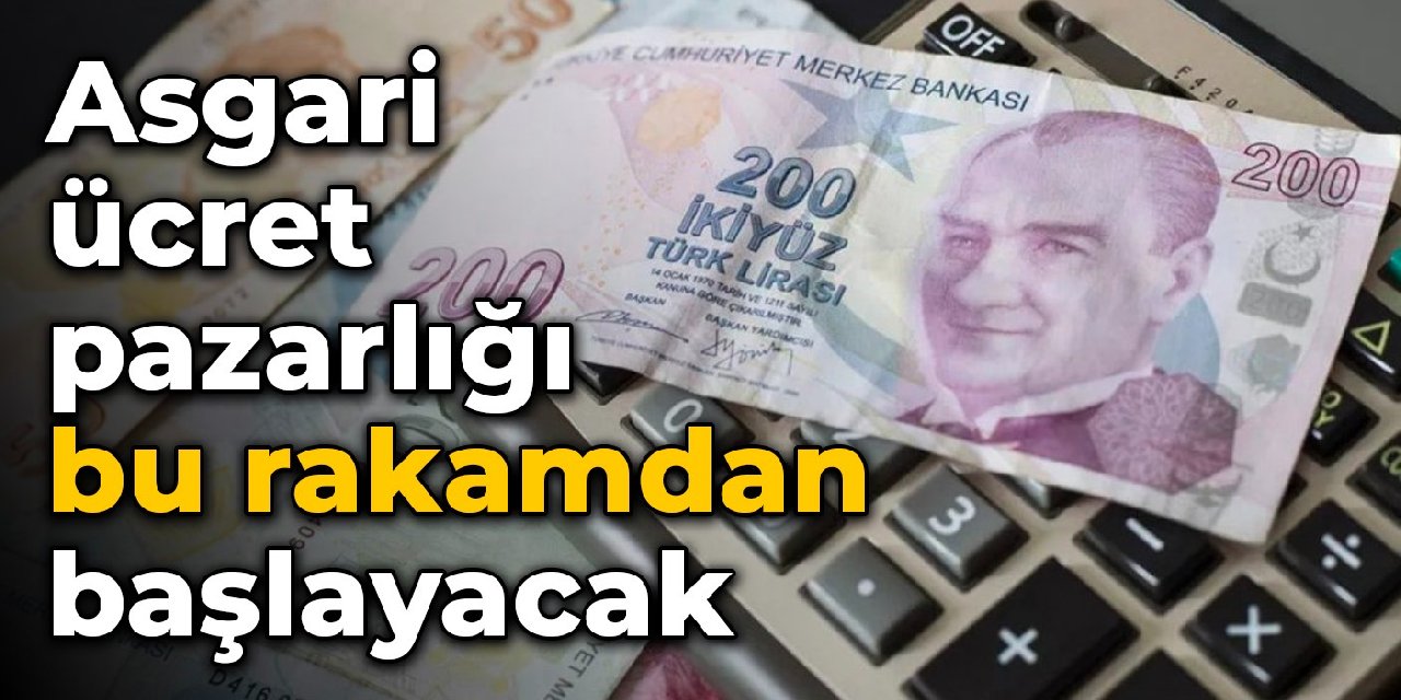 Türk-İş'ten asgari ücret teklifi: İşte masadaki ilk rakam