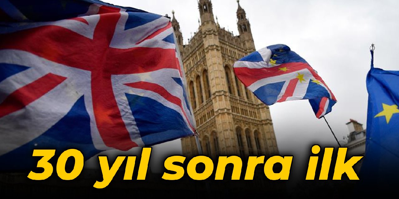 İngiltere'de 30 yıl sonra ilk