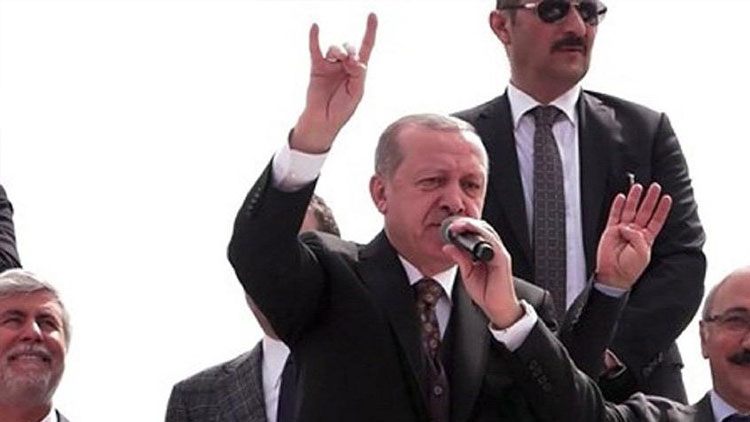 Erdoğan bozkurt işareti ile ilgili ilk kez konuştu