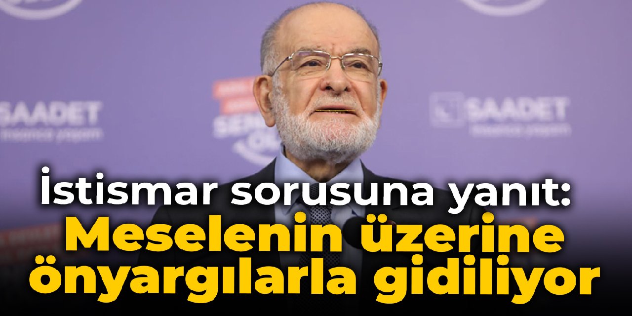 Karamollaoğlu'ndan istismar sorusuna yanıt: Meselenin üzerine önyargılarla gidiliyor