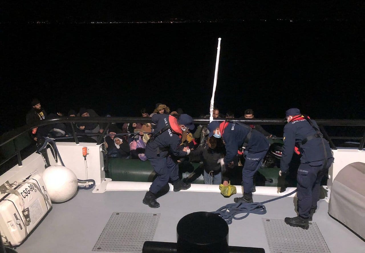 Bodrum'da 30 kaçak göçmen yakalandı