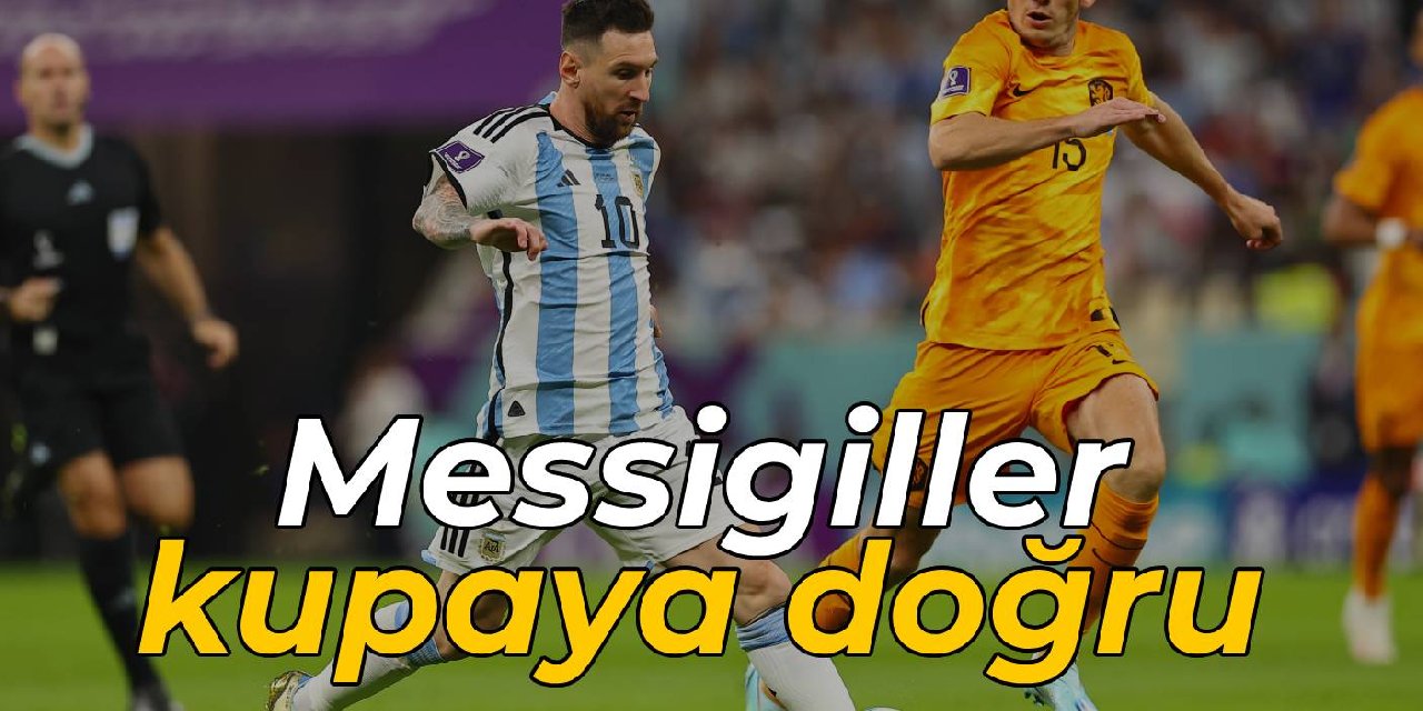 Arjantin yendi: Messigiller kupaya doğru