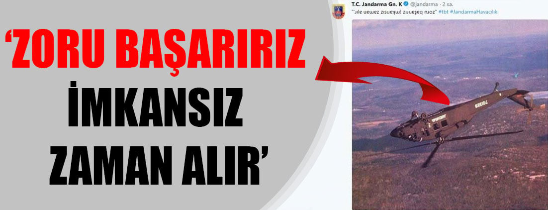 TSK paylaştı! 'Zoru başarırız, imkansız zaman alır'