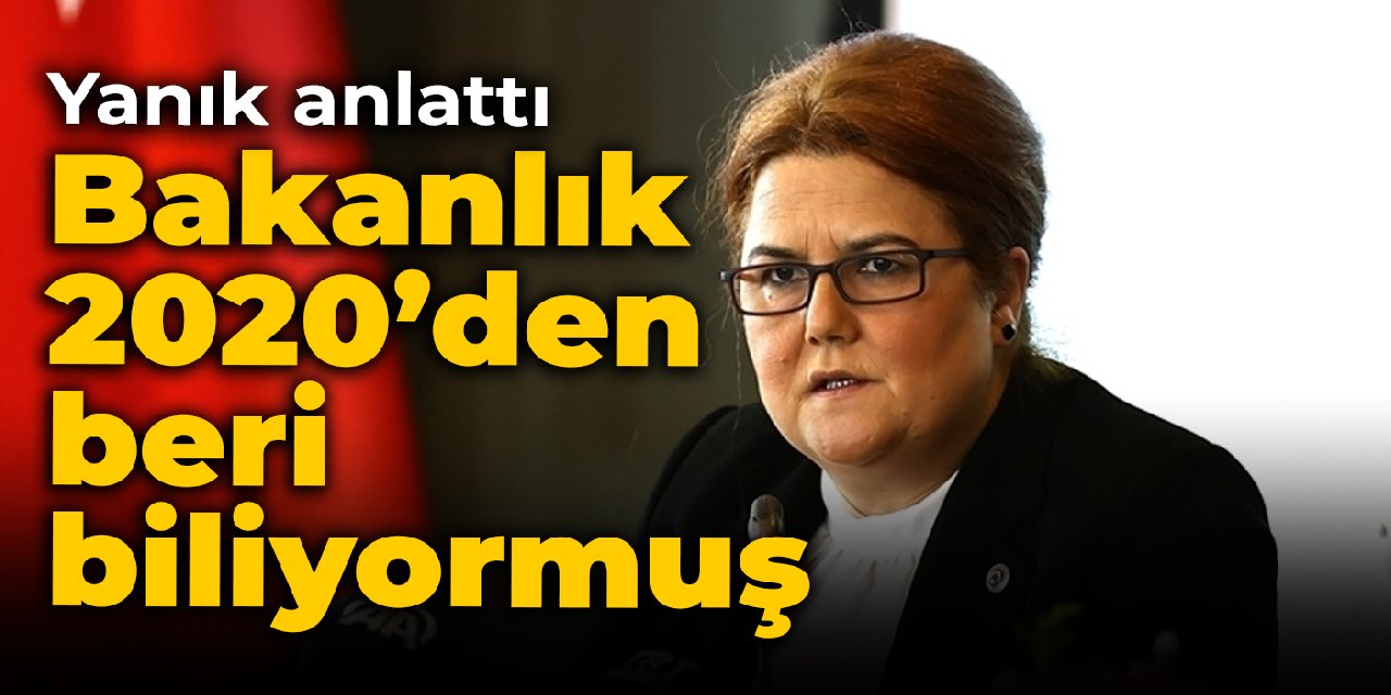 Bakan Yanık: Mağdur 2020’den itibaren kuruluşlarımızda kalıyor