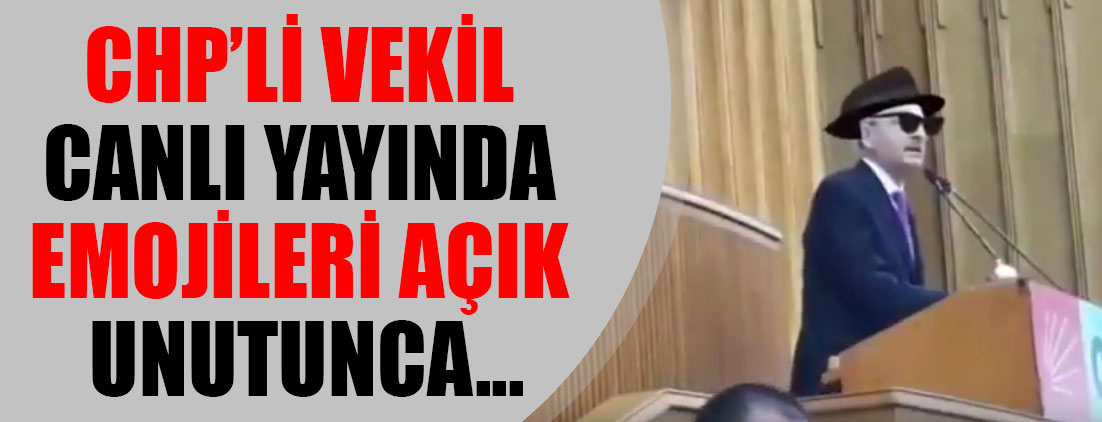 CHP'li vekil emojilerin gazabına uğradı