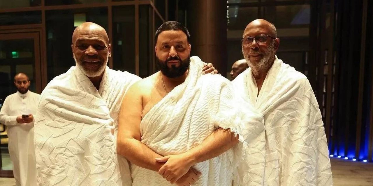 Mike Tyson ve DJ Khaled, Kabe'ye gitti