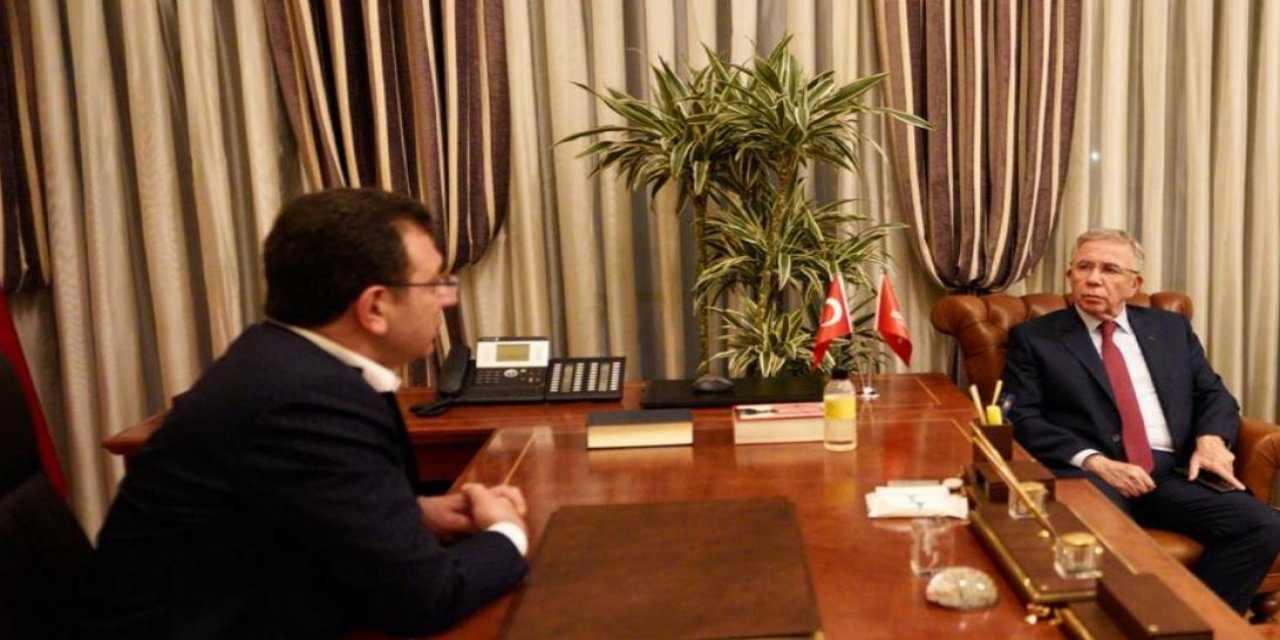 Yavaş'tan İmamoğlu'na ziyaret