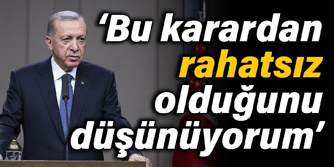 Selvi: Erdoğan'ın bu karardan rahatsız olduğunu düşünüyorum