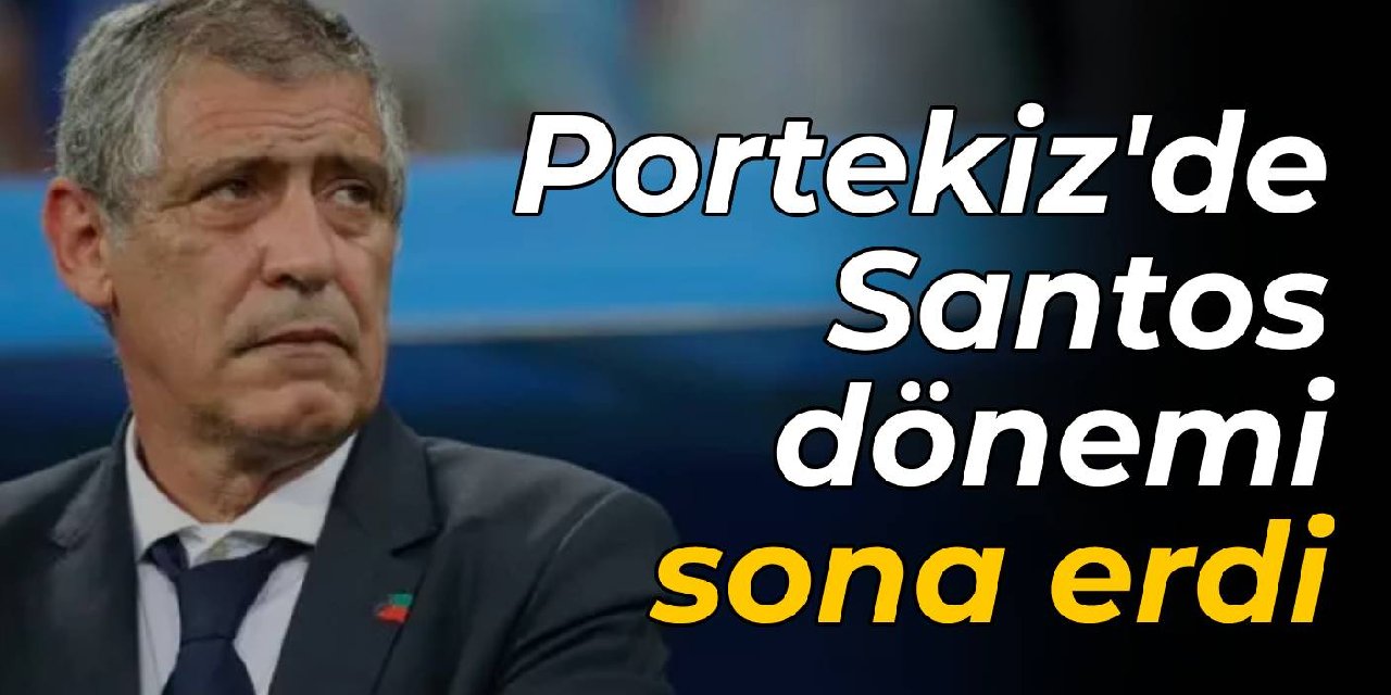 Portekiz milli takımında Santos dönemi sona erdi