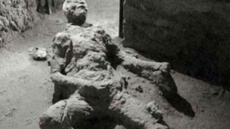 Pompeii kurbanı sosyal medyanın gündeminde