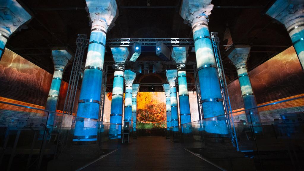 Şerefiye Sarnıcı'nda mapping deneyimi