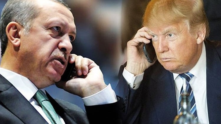 Erdoğan, Trump'a Suriye'yi sordu