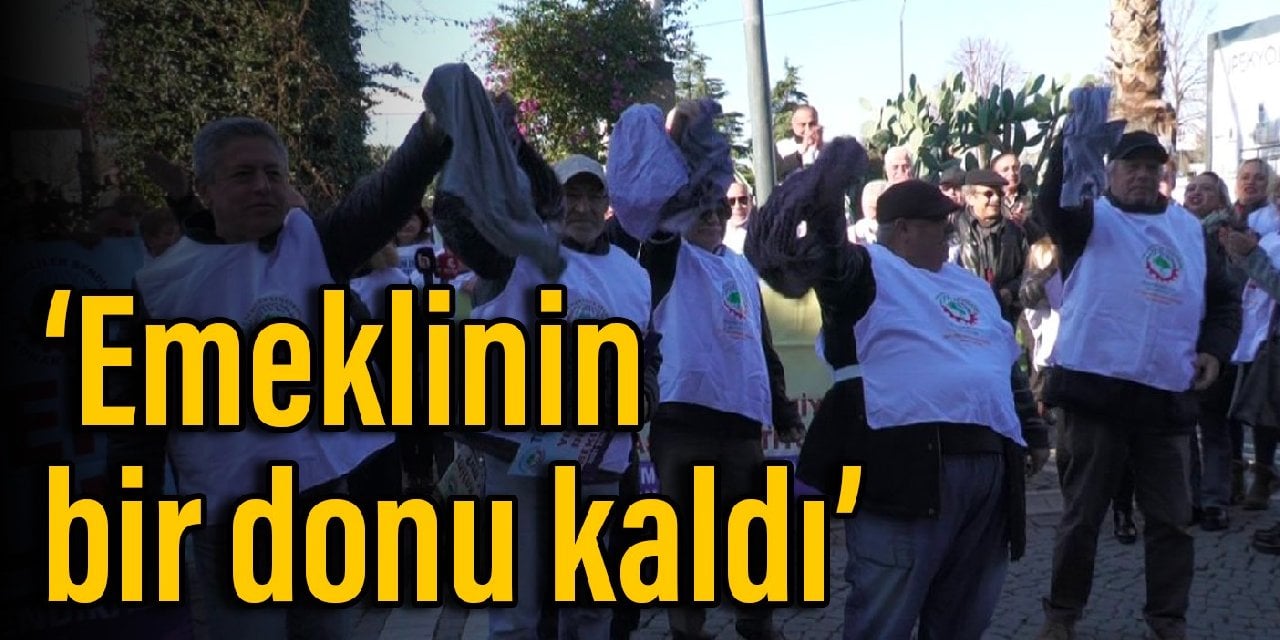 Emeklinin bir donu kaldı: İstiyorlarsa onu da göndeririz