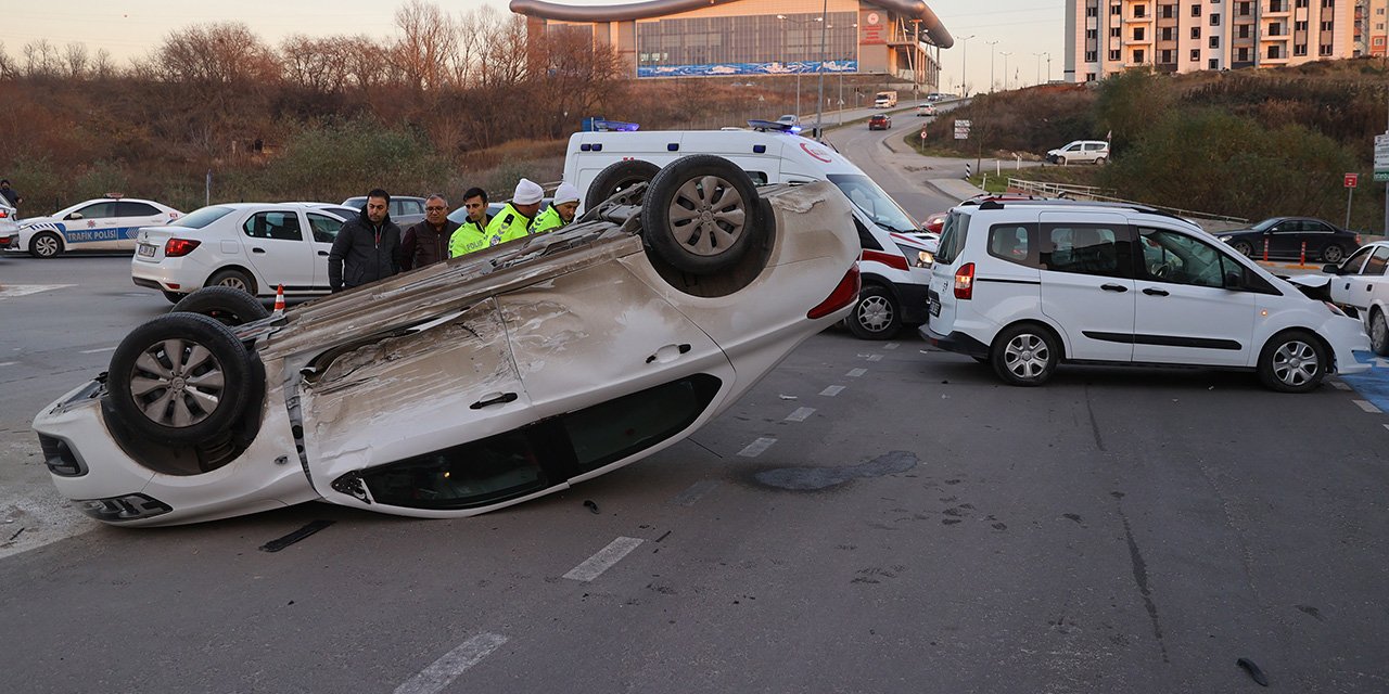Edirne'de trafik kazası: Yaralılar var